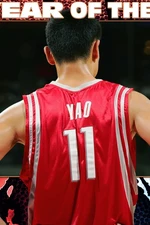 NBA篮球明星姚明高清桌面壁纸