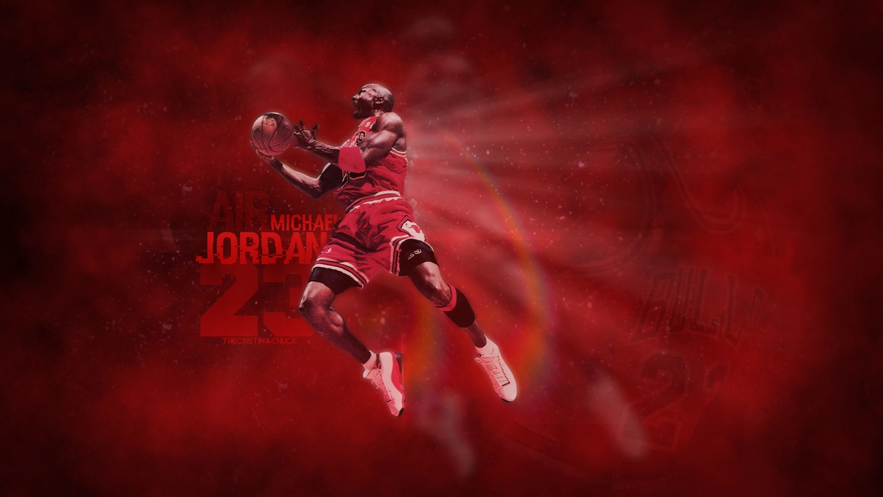 篮球飞人迈克尔·乔丹（Michael Jordan）高清桌面壁纸