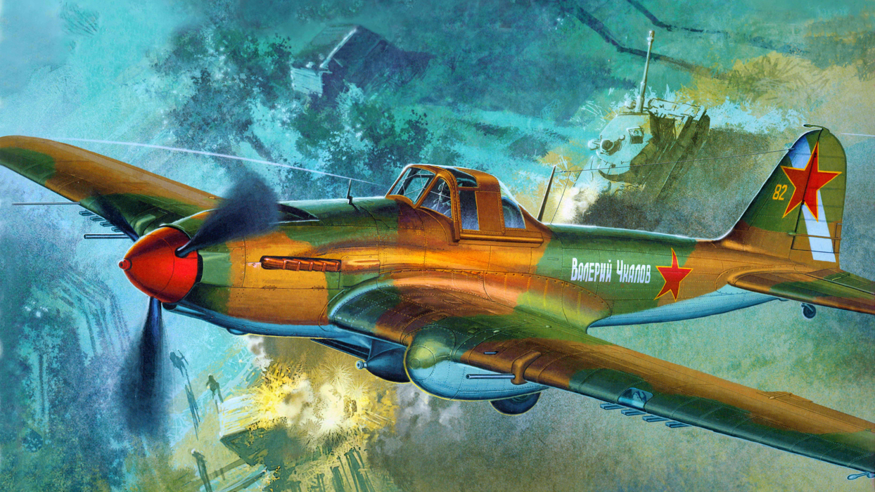 伊尔-2攻击机(Ilyushin Il-2)图片桌面壁纸