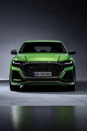 绿色奥迪 Audi RS Q8 SUV 汽车壁纸