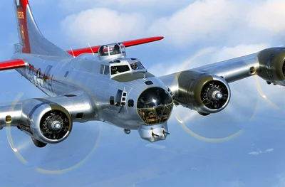 B-17轰炸机（B-17 Bomber）轰炸机图片壁纸