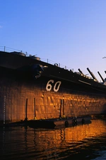 阿拉巴马号战舰（BB-60）图片壁纸
