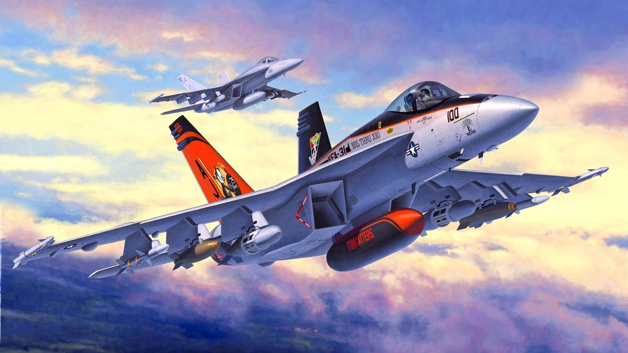 F/A-18大黄蜂式战斗攻击机图片壁纸