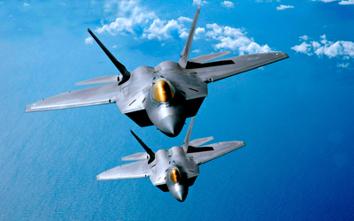 F-22战斗机（F-22 fighter）图片壁纸