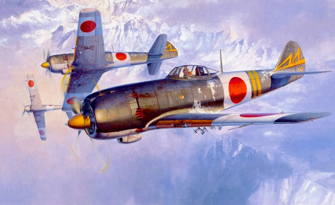 Ki-84四式战斗机图片桌面壁纸