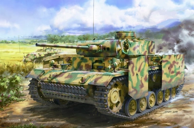 三号坦克 (Panzer III)高清图片桌面壁纸