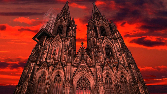 德国科隆大教堂旅游风景桌面