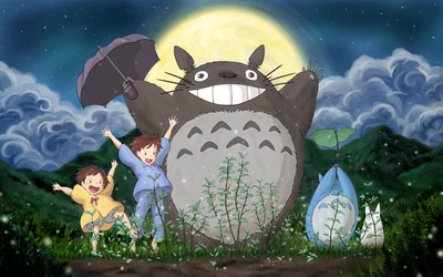 宫崎骏《龙猫》动漫图片桌面壁纸