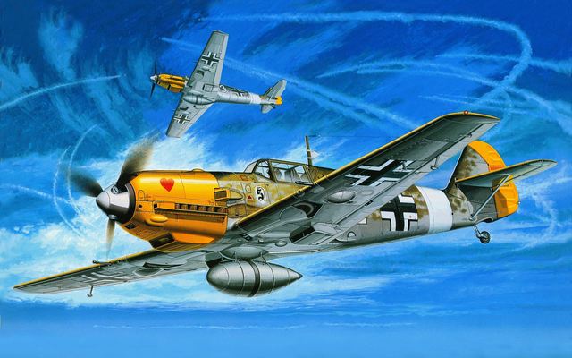 梅塞施密特Bf-109战斗机（Me-109）壁纸