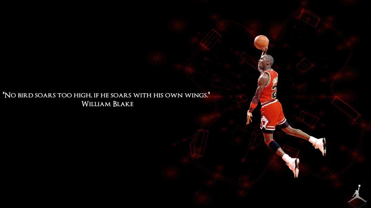 篮球飞人迈克尔·乔丹（Michael Jordan）高清桌面壁纸