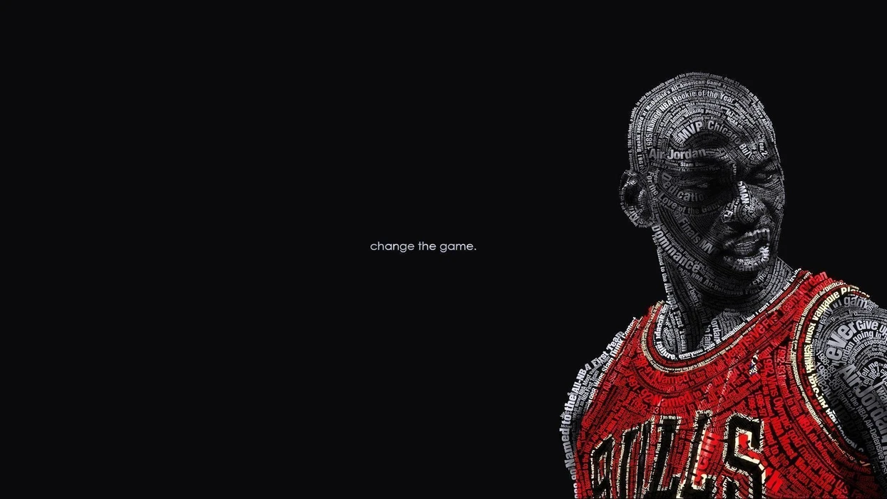 篮球飞人迈克尔·乔丹（Michael Jordan）高清桌面壁纸