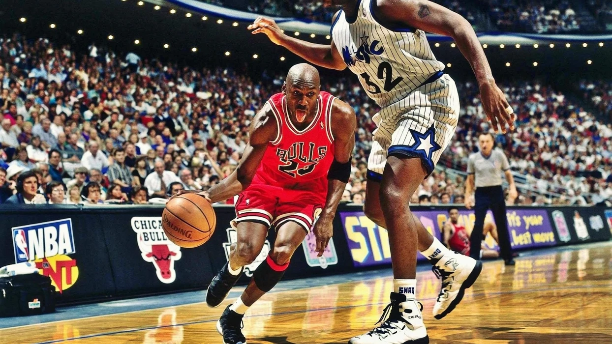 篮球飞人迈克尔·乔丹（Michael Jordan）高清桌面壁纸