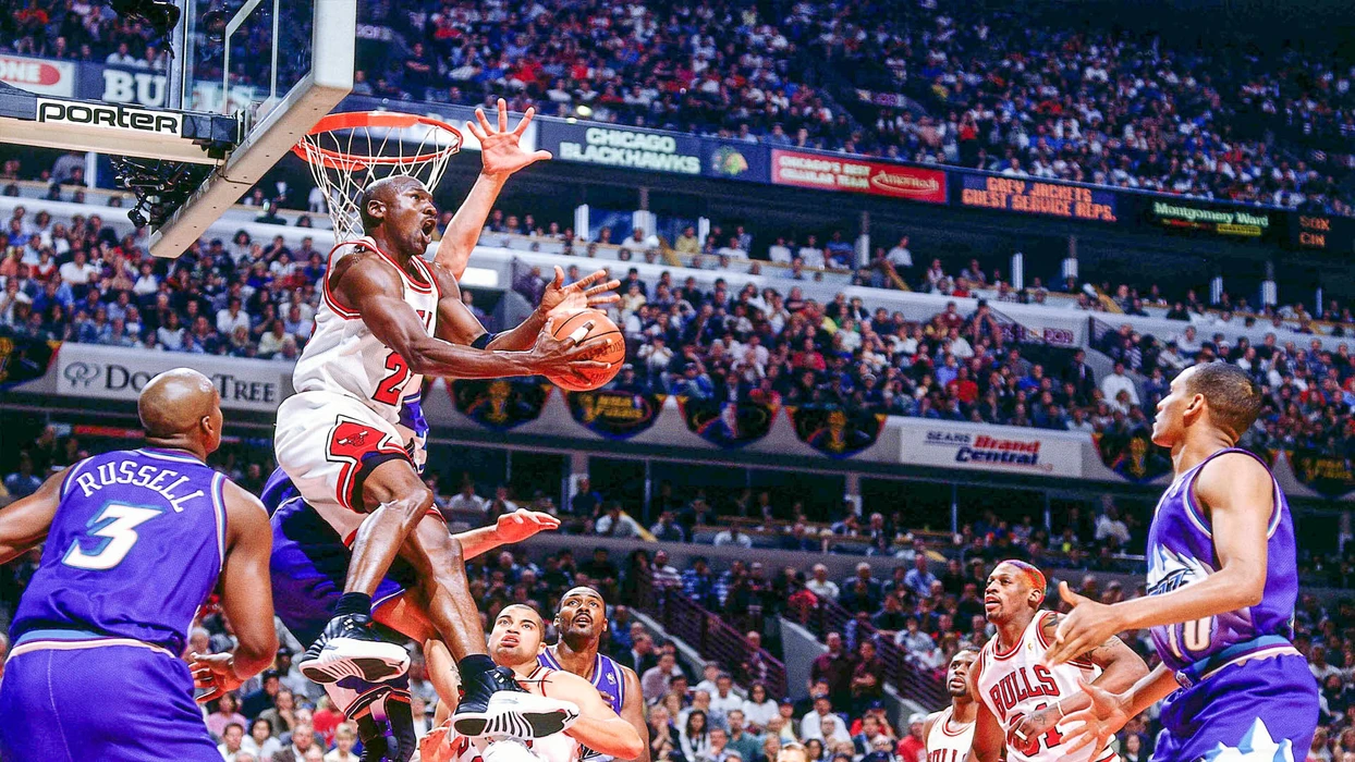 篮球飞人迈克尔·乔丹（Michael Jordan）高清桌面壁纸