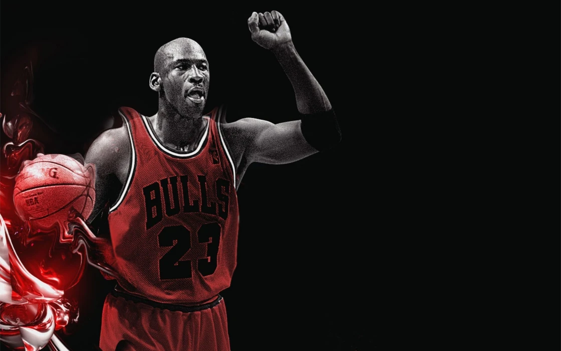 篮球飞人迈克尔·乔丹（Michael Jordan）高清桌面壁纸