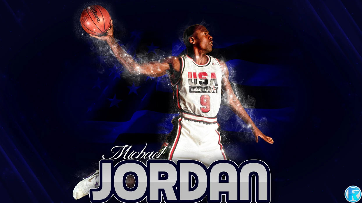 篮球飞人迈克尔·乔丹（Michael Jordan）高清桌面壁纸
