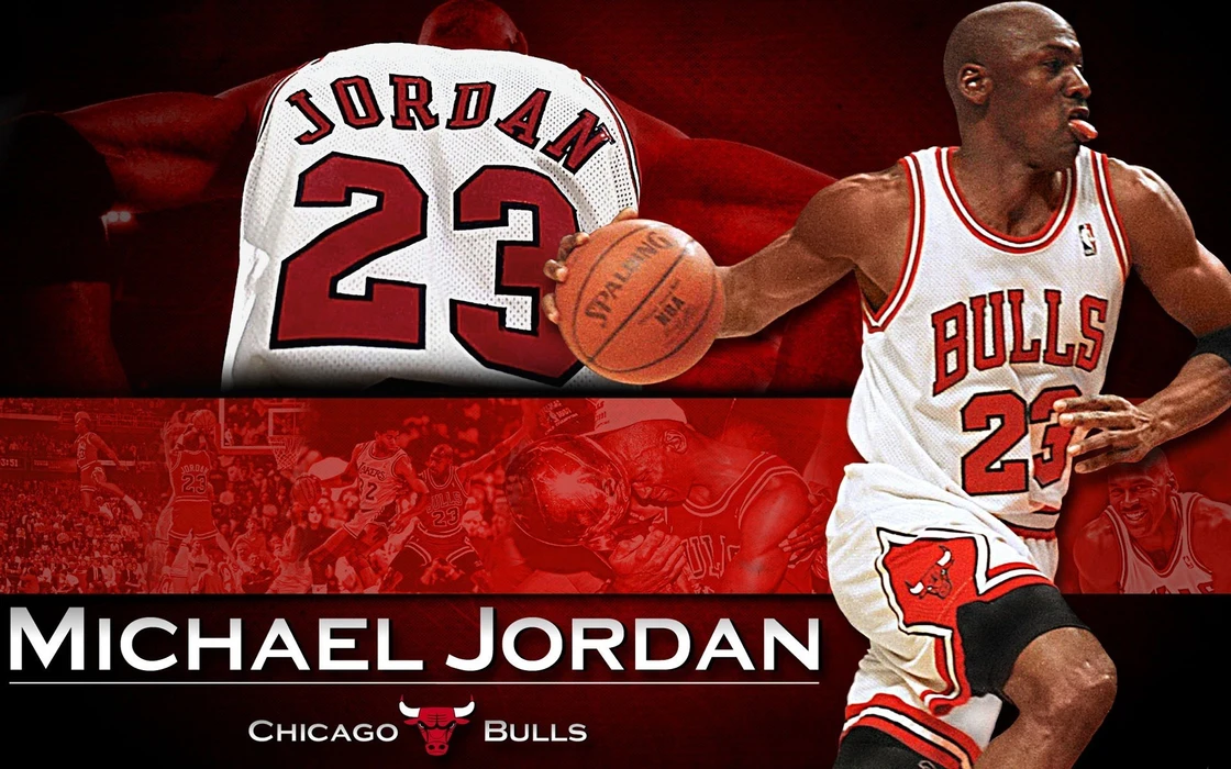 篮球飞人迈克尔·乔丹（Michael Jordan）高清桌面壁纸