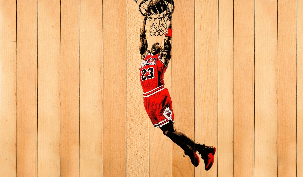 篮球飞人迈克尔·乔丹（Michael Jordan）高清桌面壁纸
