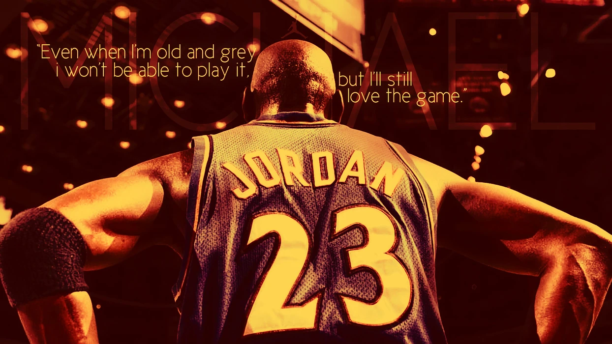 篮球飞人迈克尔·乔丹（Michael Jordan）高清桌面壁纸