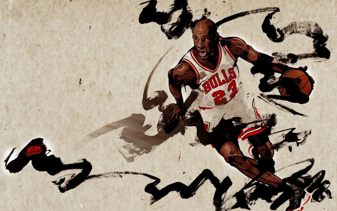 篮球飞人迈克尔·乔丹（Michael Jordan）高清桌面壁纸