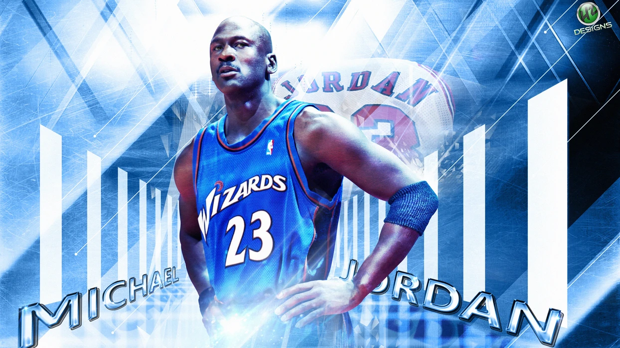 篮球飞人迈克尔·乔丹（Michael Jordan）高清桌面壁纸