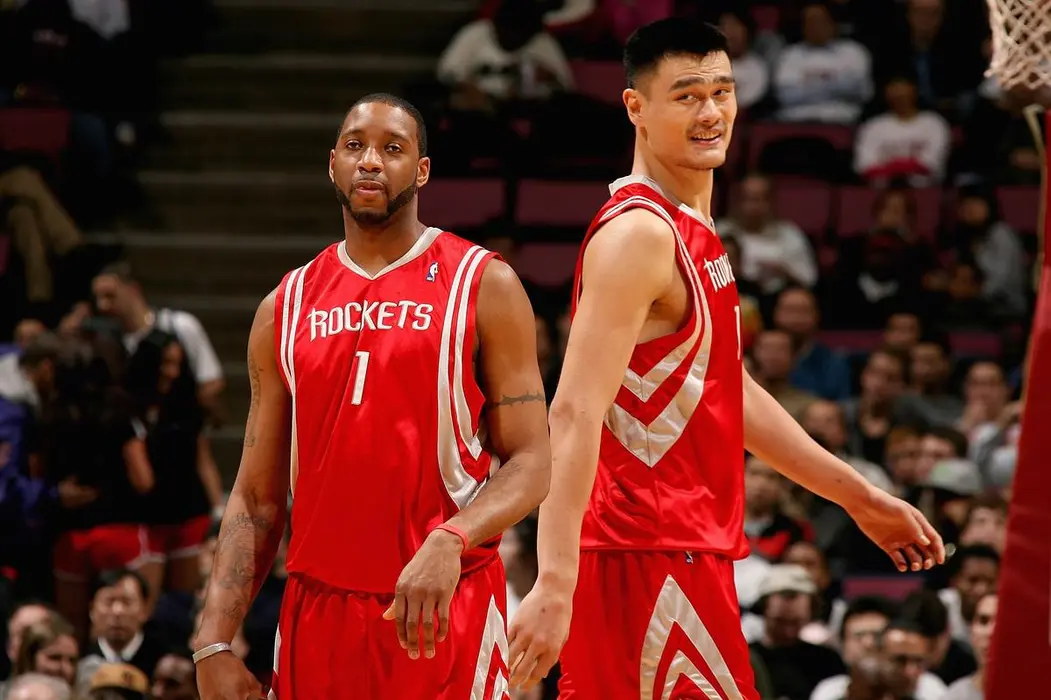 NBA篮球明星姚明高清桌面壁纸