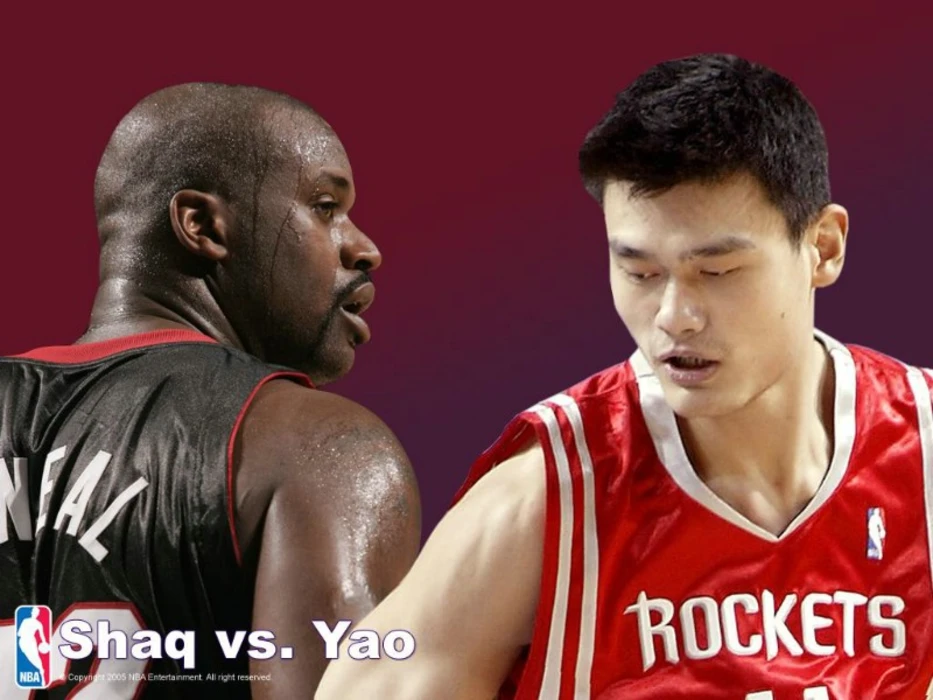 NBA篮球明星姚明高清桌面壁纸