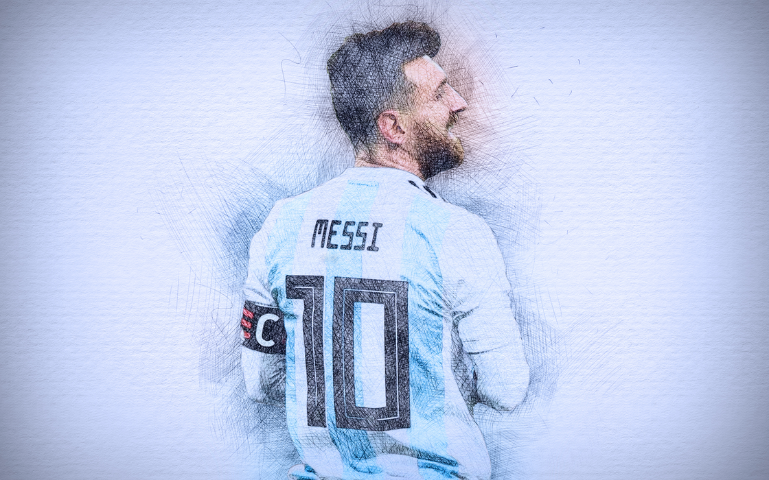 里奥·梅西(Lionel Messi)高清桌面壁纸