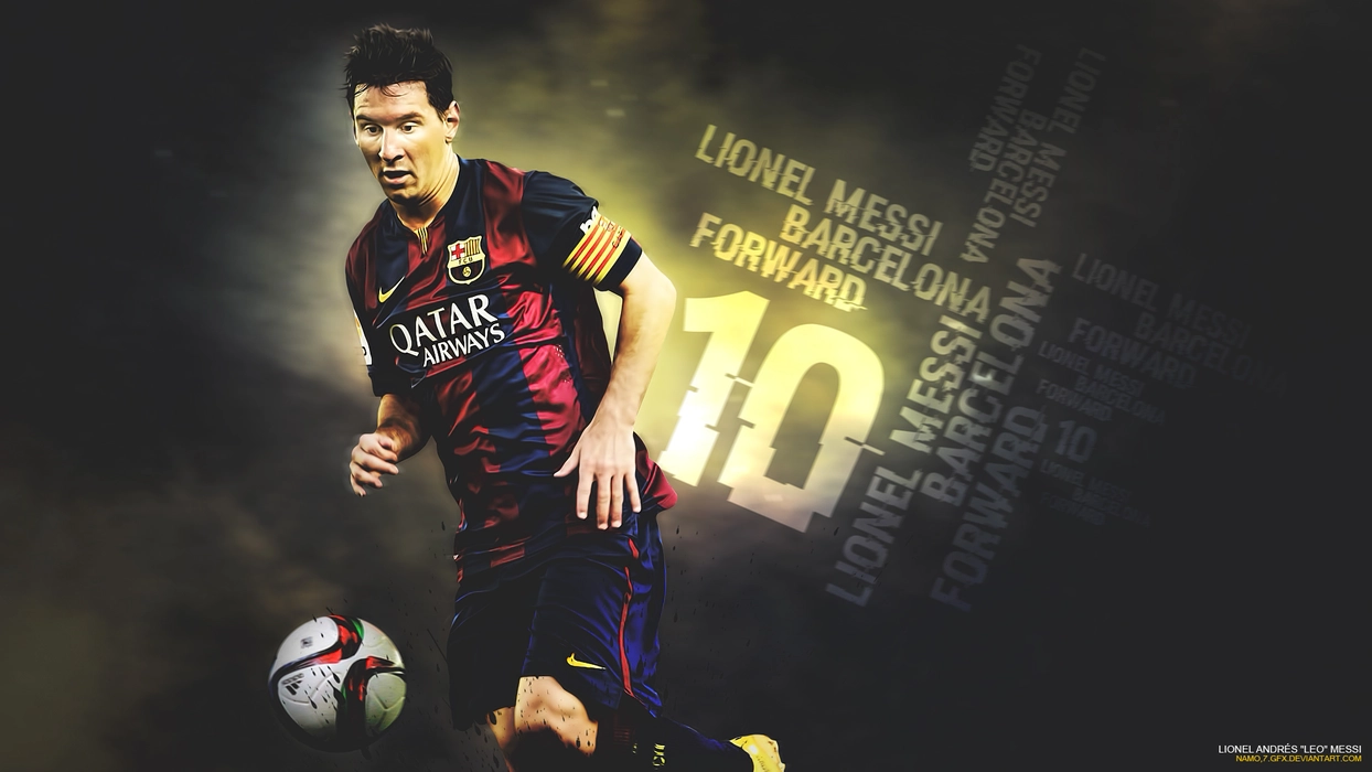 里奥·梅西(Lionel Messi)高清桌面壁纸