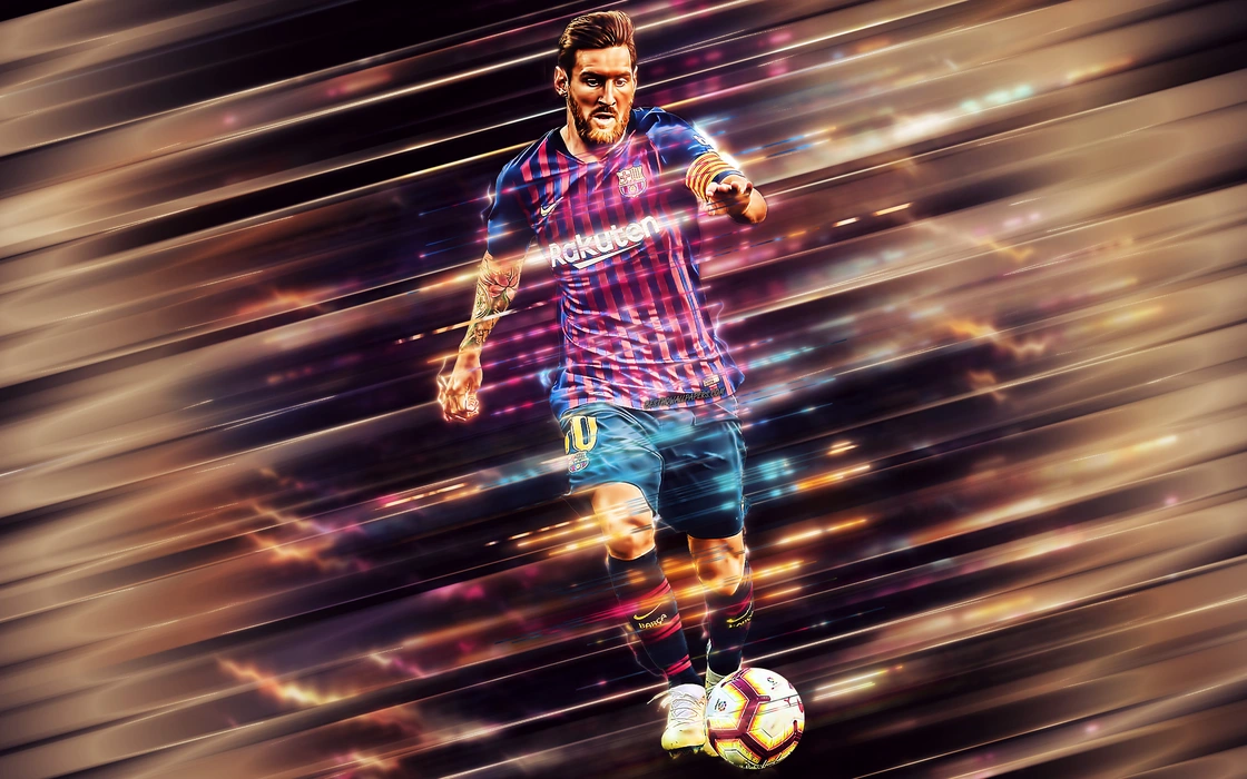 里奥·梅西(Lionel Messi)高清桌面壁纸