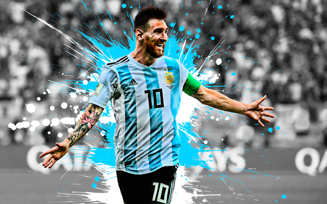 里奥·梅西(Lionel Messi)高清桌面壁纸