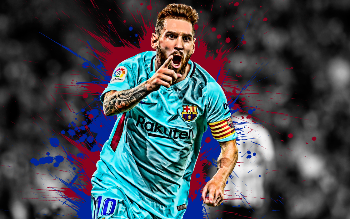 里奥·梅西(Lionel Messi)高清桌面壁纸