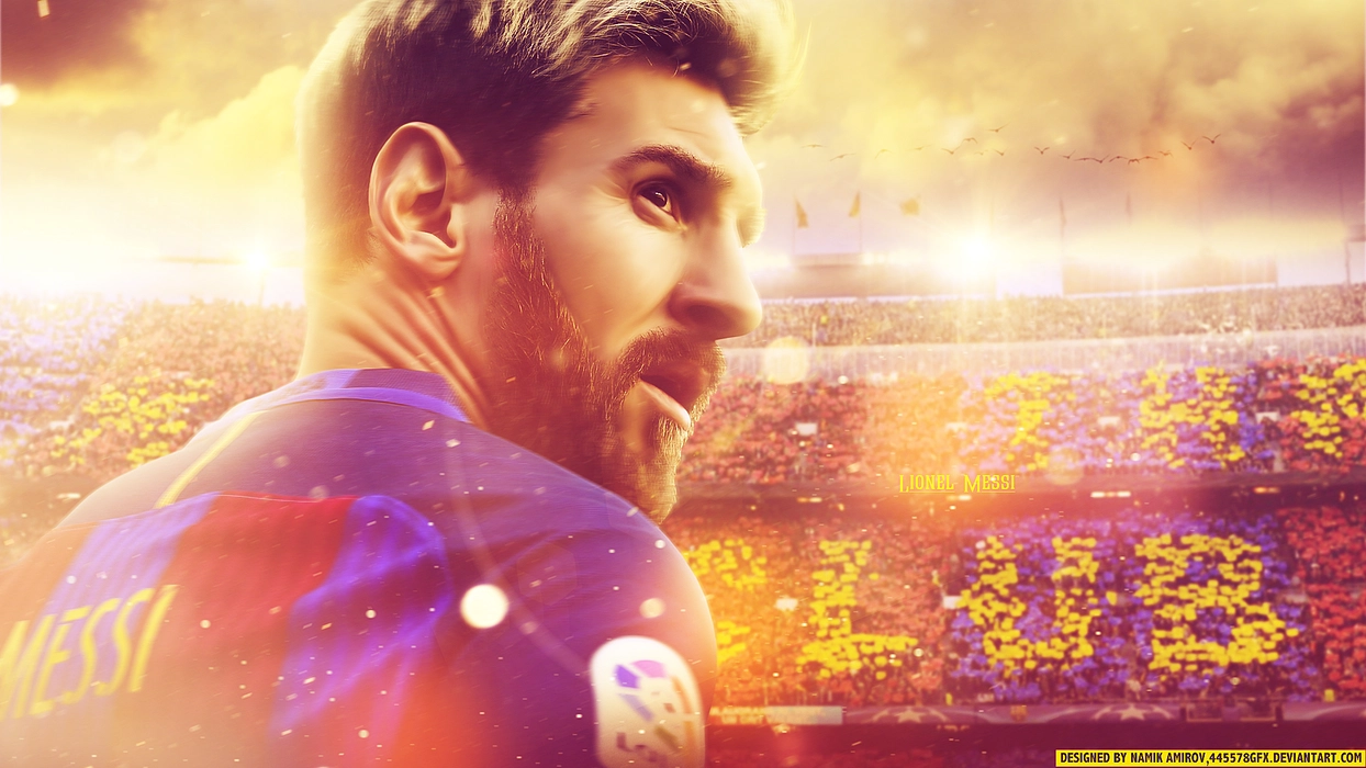 里奥·梅西(Lionel Messi)高清桌面壁纸