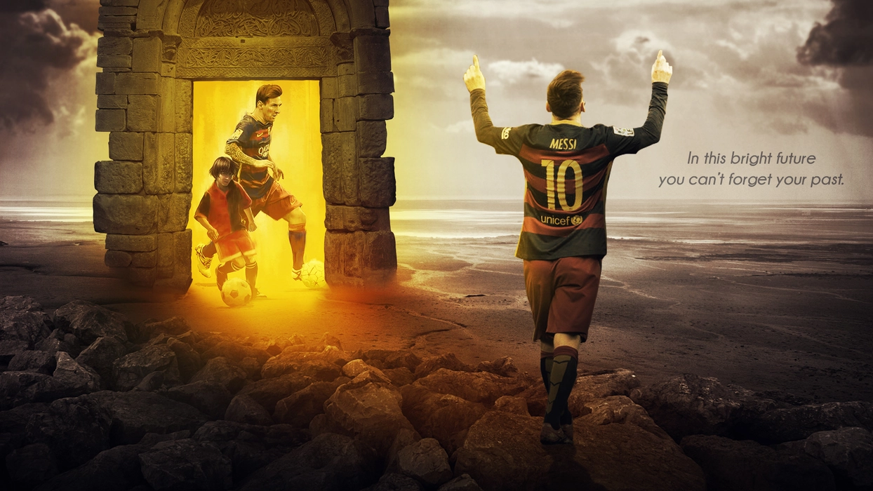 里奥·梅西(Lionel Messi)高清桌面壁纸