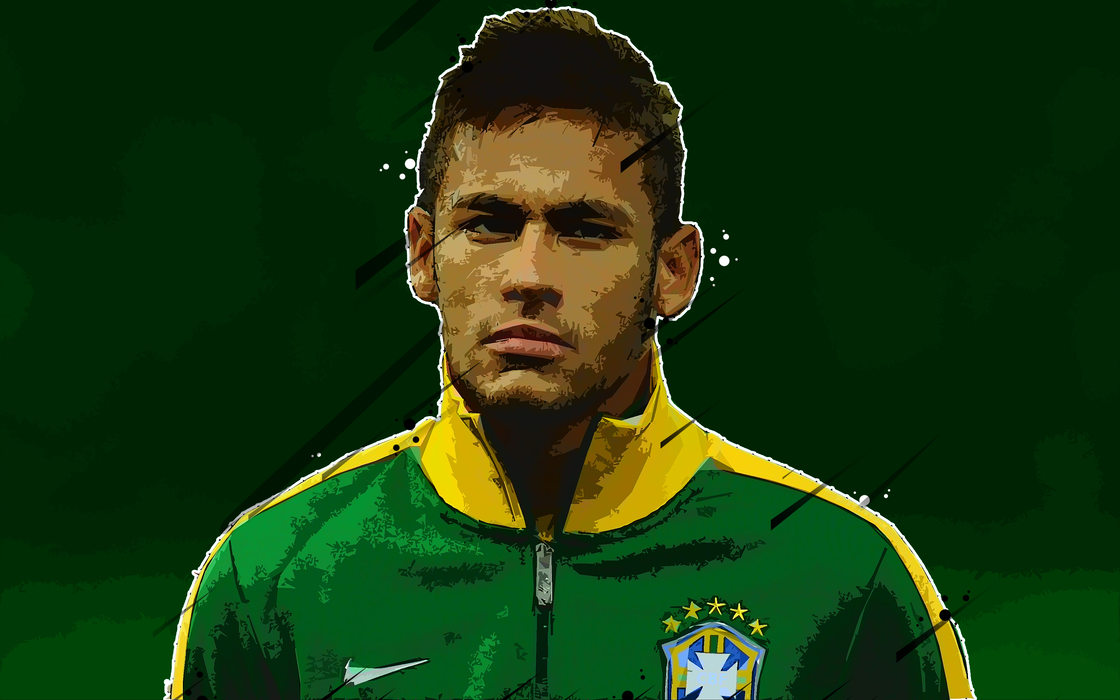内马尔·达席尔瓦（Neymar da Silva Santos Júnior）高清桌面壁纸