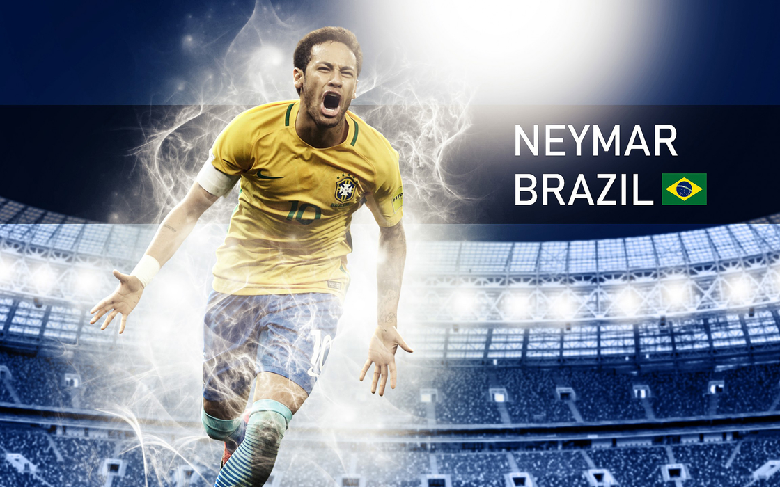 内马尔·达席尔瓦（Neymar da Silva Santos Júnior）高清桌面壁纸