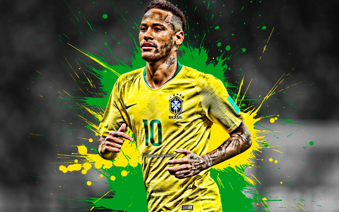 内马尔·达席尔瓦（Neymar da Silva Santos Júnior）高清桌面壁纸