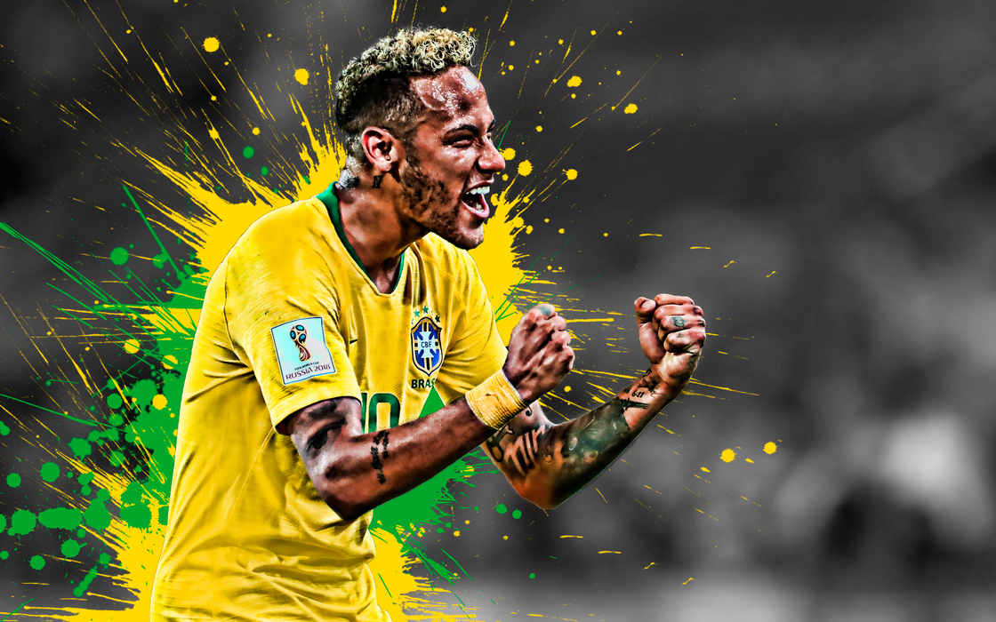 内马尔·达席尔瓦（Neymar da Silva Santos Júnior）高清桌面壁纸