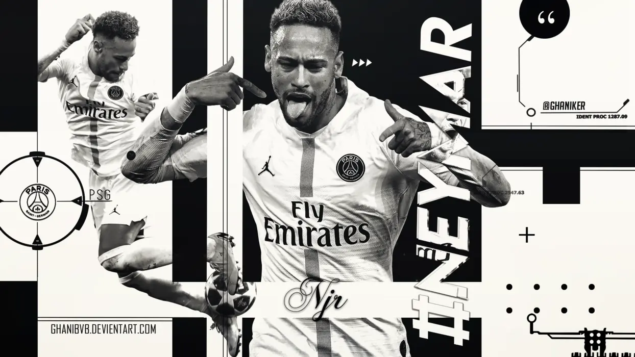 内马尔·达席尔瓦（Neymar da Silva Santos Júnior）高清桌面壁纸