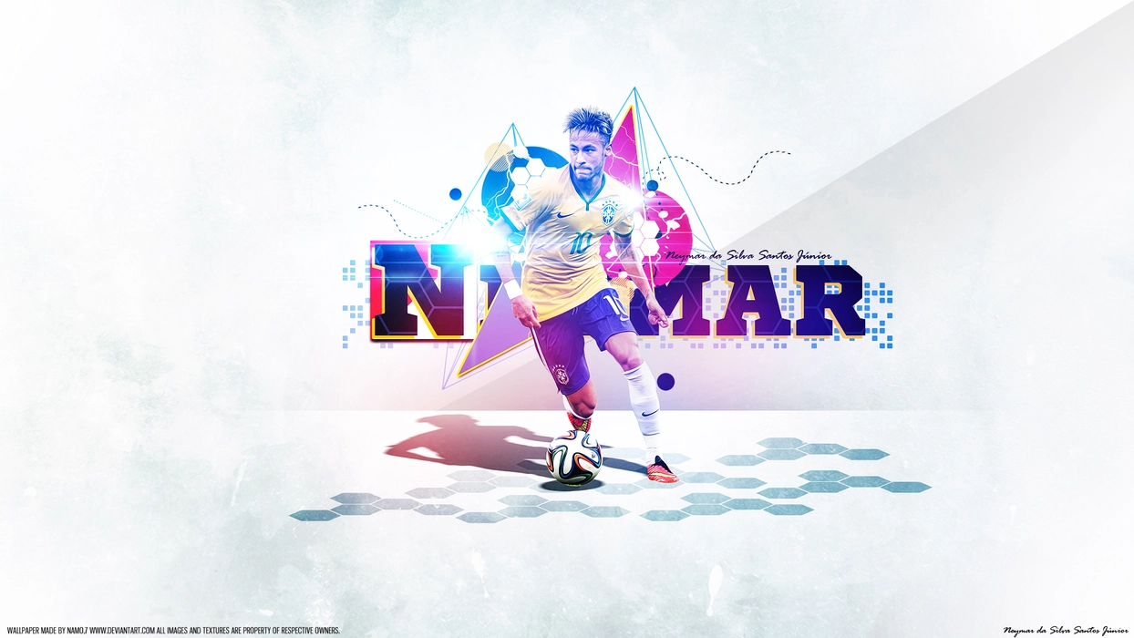 内马尔·达席尔瓦（Neymar da Silva Santos Júnior）高清桌面壁纸