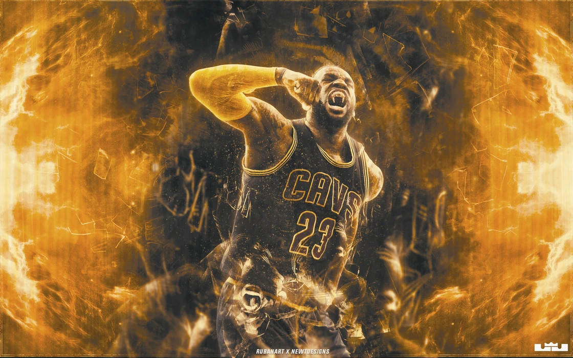 勒布朗·詹姆斯（LeBron James）高清桌面壁纸