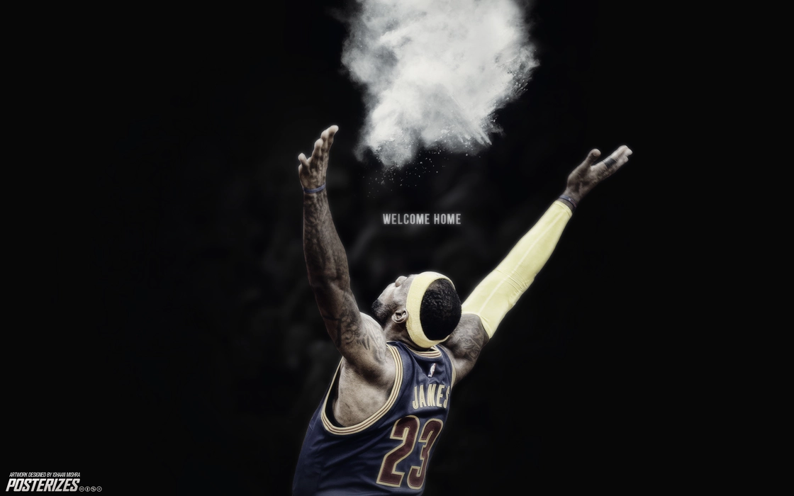 勒布朗·詹姆斯（LeBron James）高清桌面壁纸