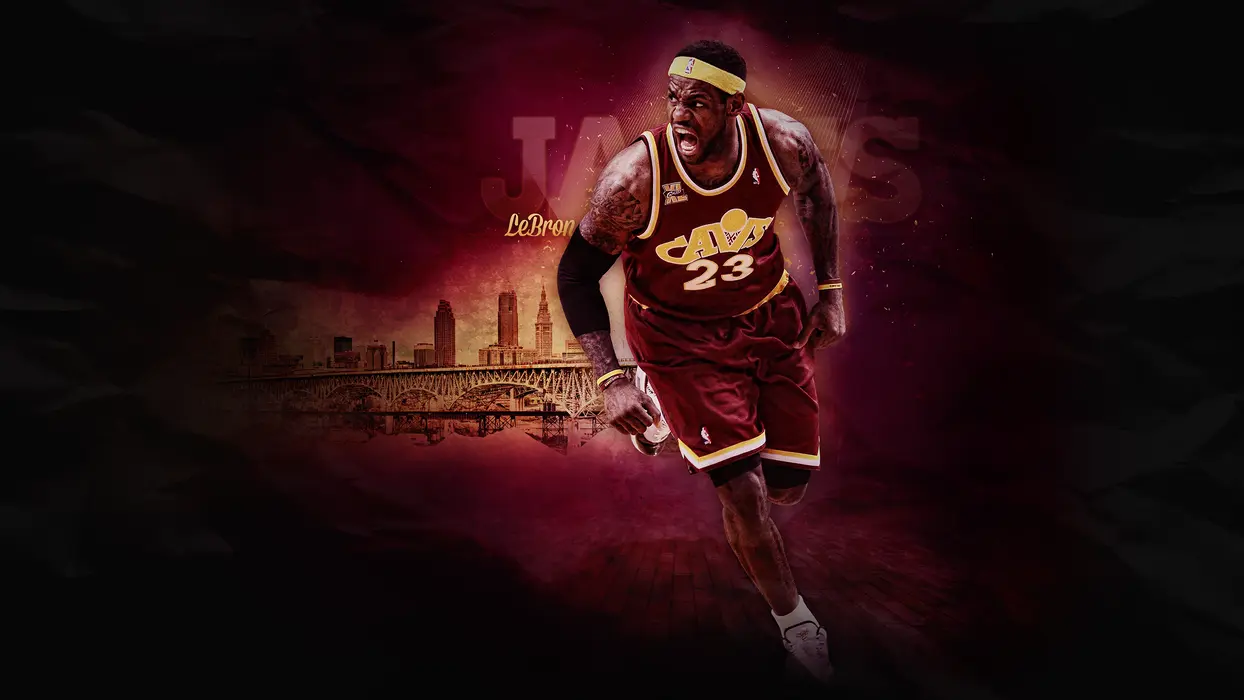 勒布朗·詹姆斯（LeBron James）高清桌面壁纸