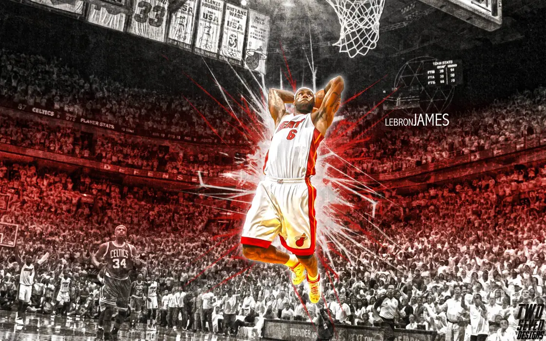 勒布朗·詹姆斯（LeBron James）高清桌面壁纸