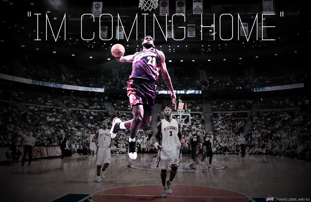 勒布朗·詹姆斯（LeBron James）高清桌面壁纸