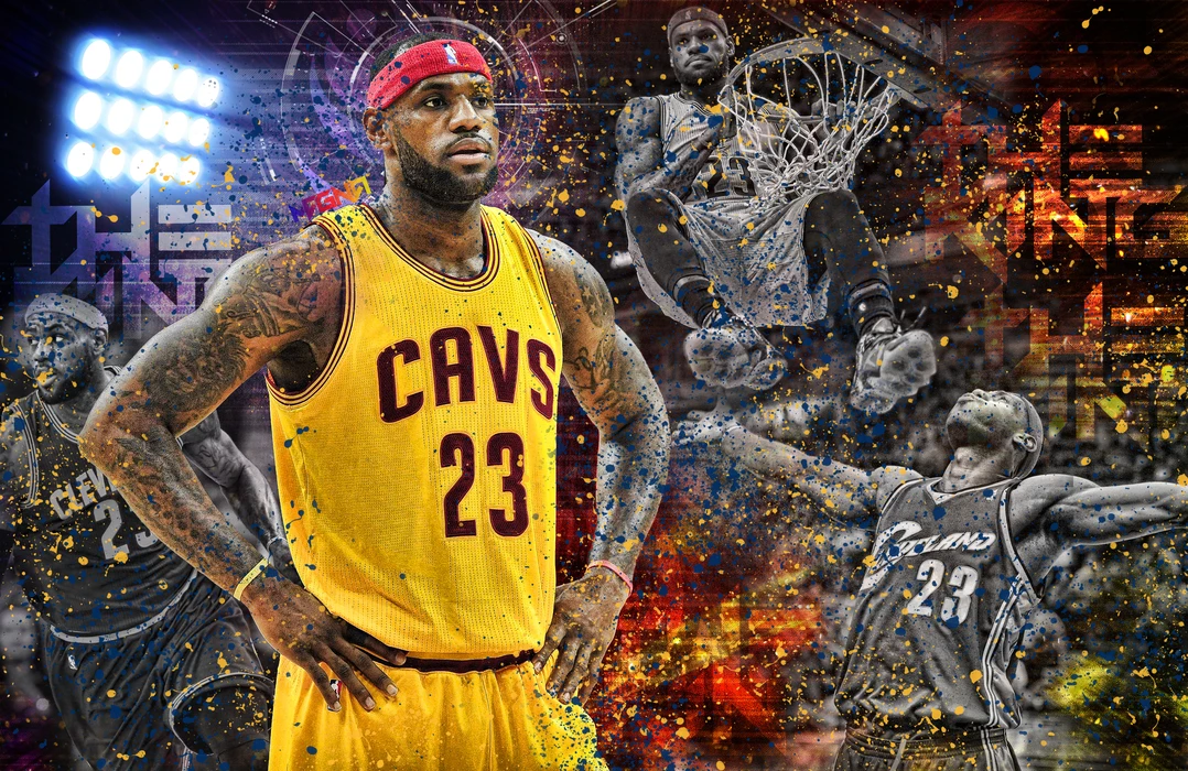 勒布朗·詹姆斯（LeBron James）高清桌面壁纸