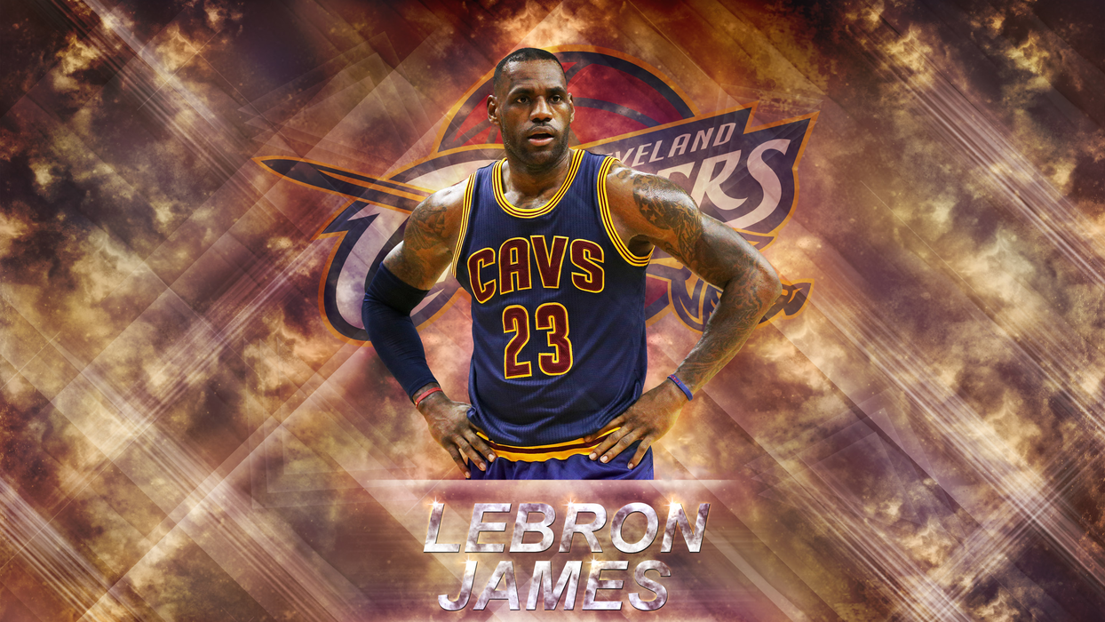 勒布朗·詹姆斯（LeBron James）高清桌面壁纸