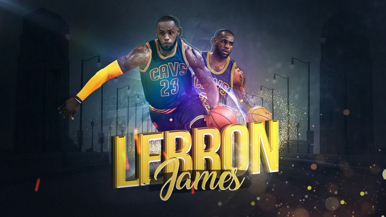 勒布朗·詹姆斯（LeBron James）高清桌面壁纸