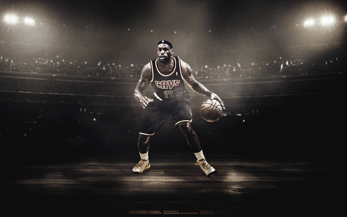 勒布朗·詹姆斯（LeBron James）高清桌面壁纸