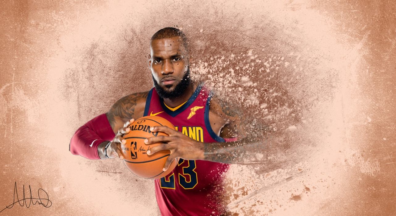勒布朗·詹姆斯（LeBron James）高清桌面壁纸