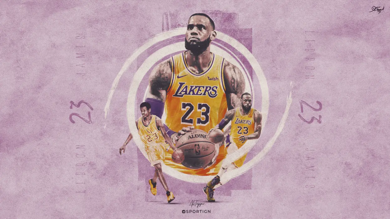 勒布朗·詹姆斯（LeBron James）高清桌面壁纸